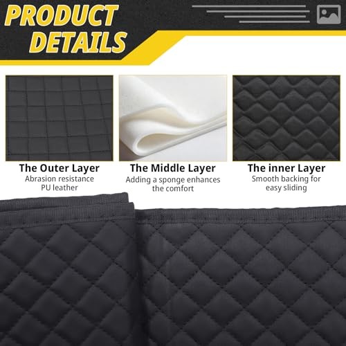 Rolling Creeper Mat, Foldable Under Car Repair Mat with Storage Bag, Portable