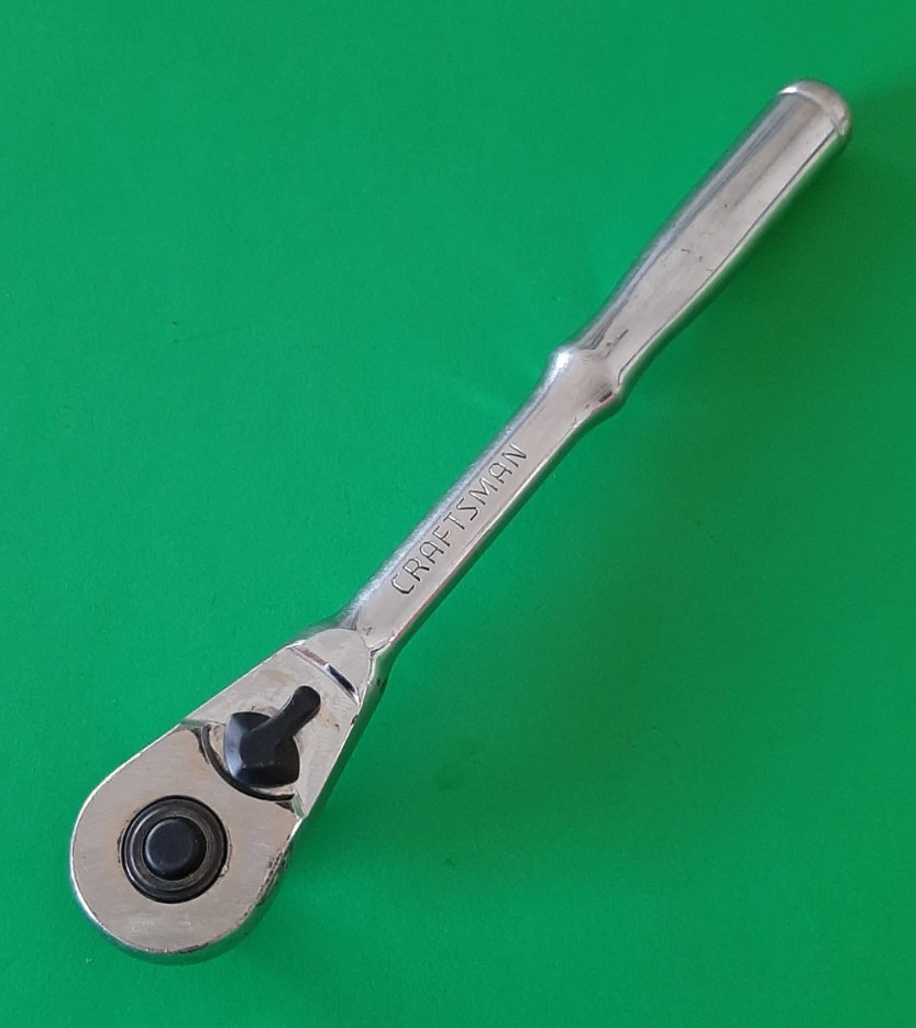Craftsman Professional USA 3/8" Drive Ratchet 44813 Quick Release Polished