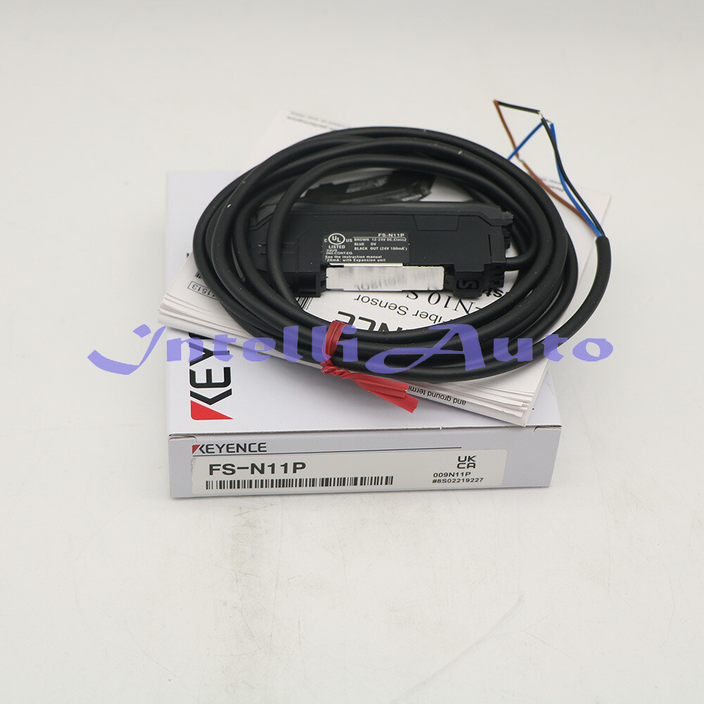 1Pcs  Sensor Amplifier Digital Fiber Optic Multichannel I/O -  FS-N11P
