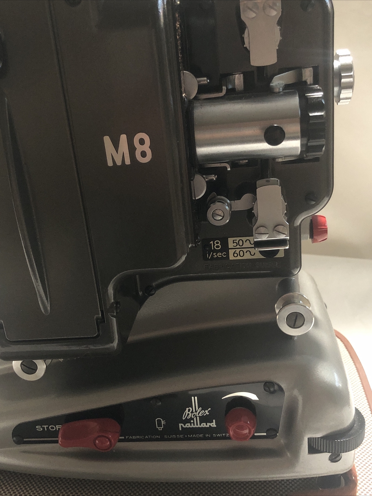 8mm M8 BOLEX PAILLARD PROJECTOR Not Tested No Returns