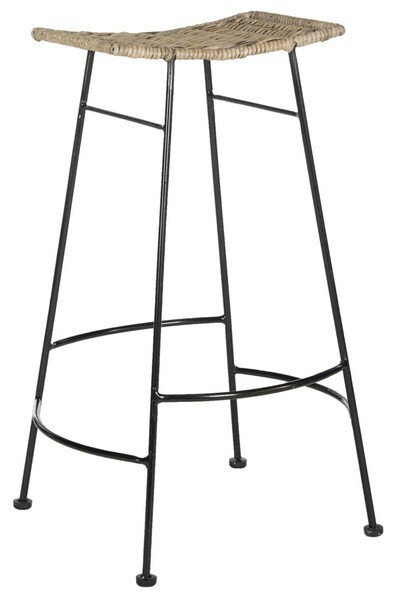 Safavieh Atara Rattan Seat Bar Stool, Reduced Price 2172727115 SEA8005A