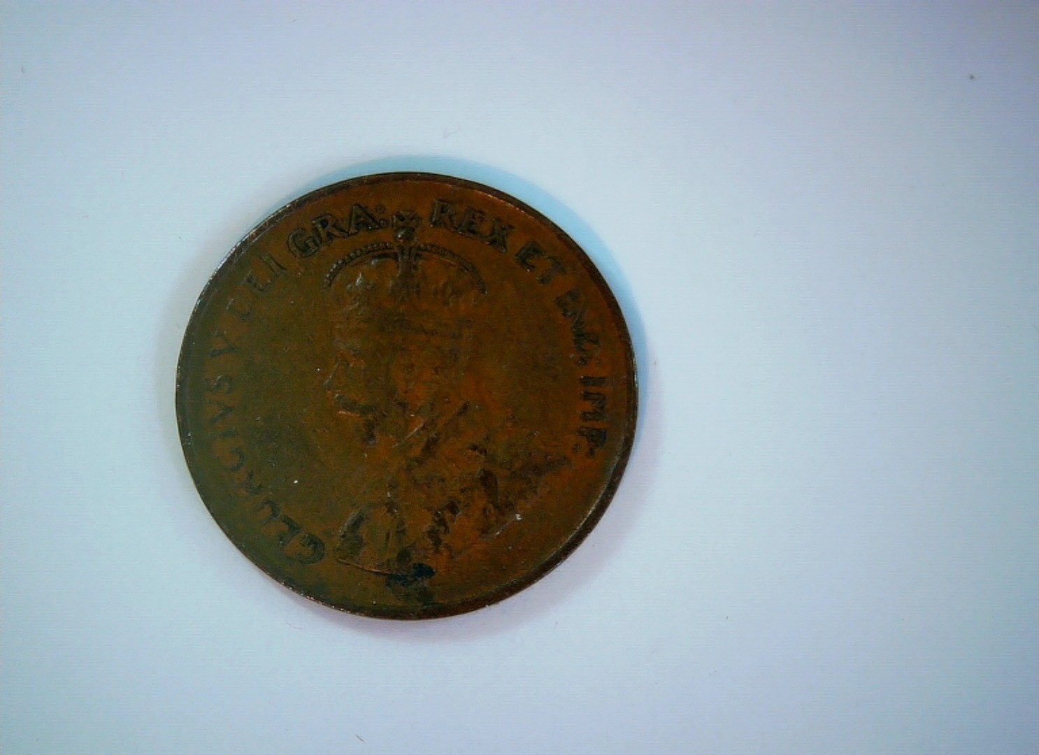 Canada 1936 1 Cent George V (Small Cent) Coin