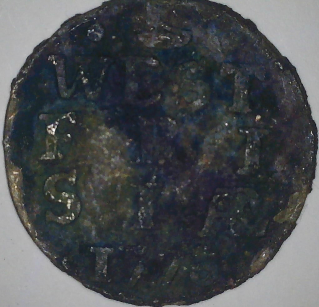 WEST FRIESLAND 1778 2 Stuivers Silver Reverse Struck 10% Off Center Error FLM
