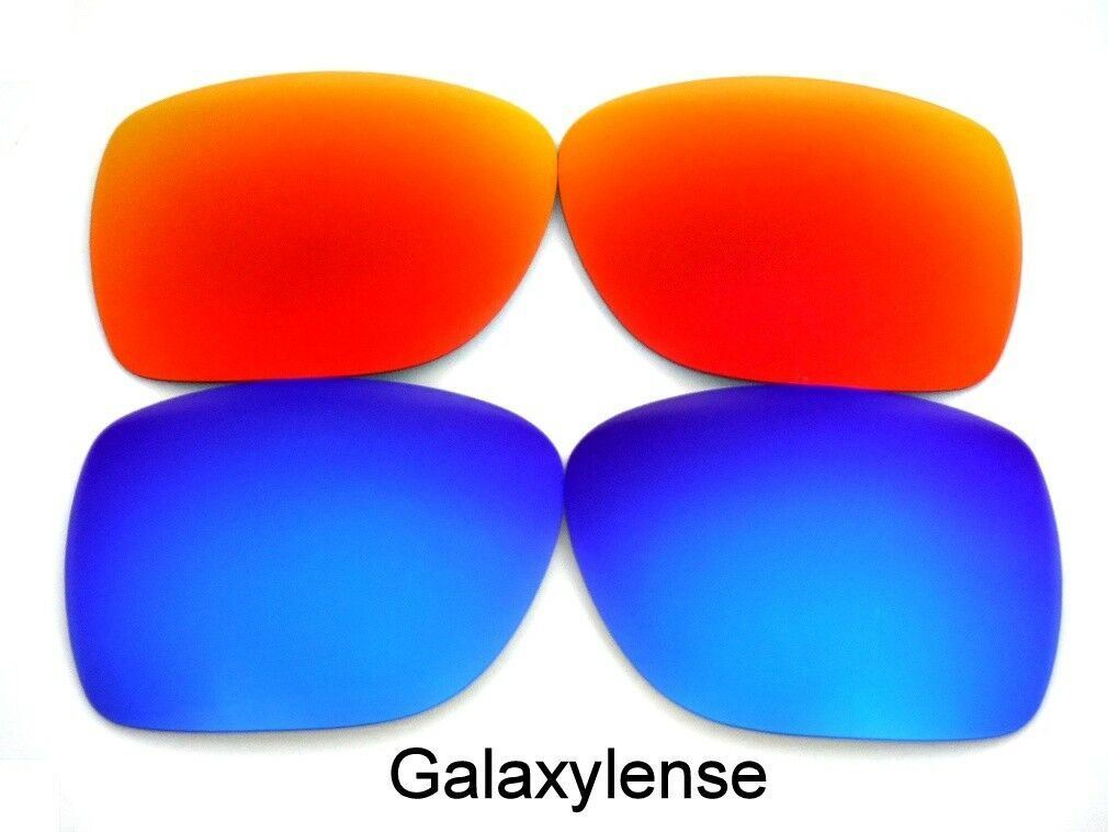 Galaxy Replacement Lenses For Oakley Sylas OO9448 Blue/Red Polarized