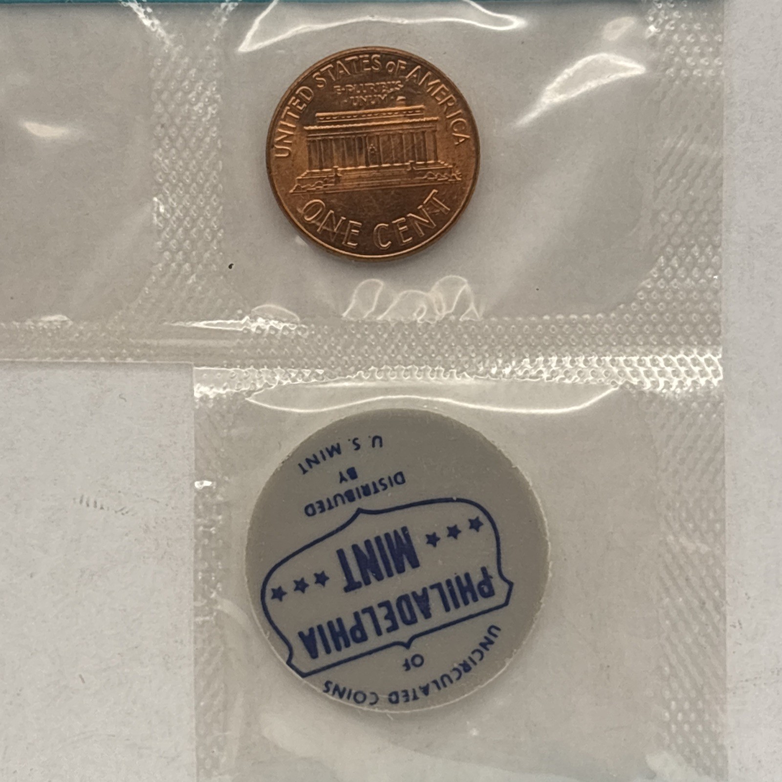 1963 Philadelphia Mint UNCIRCULATED Set Missing Half - 90% silver quarter & dime