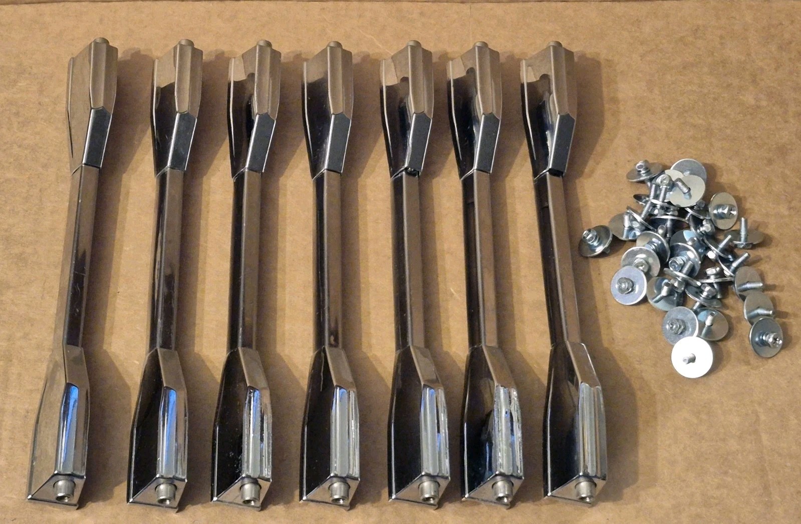 PEARL Lot of 7x LUG CASING Parts for Pearl Marching percussion Bass Drum. used
