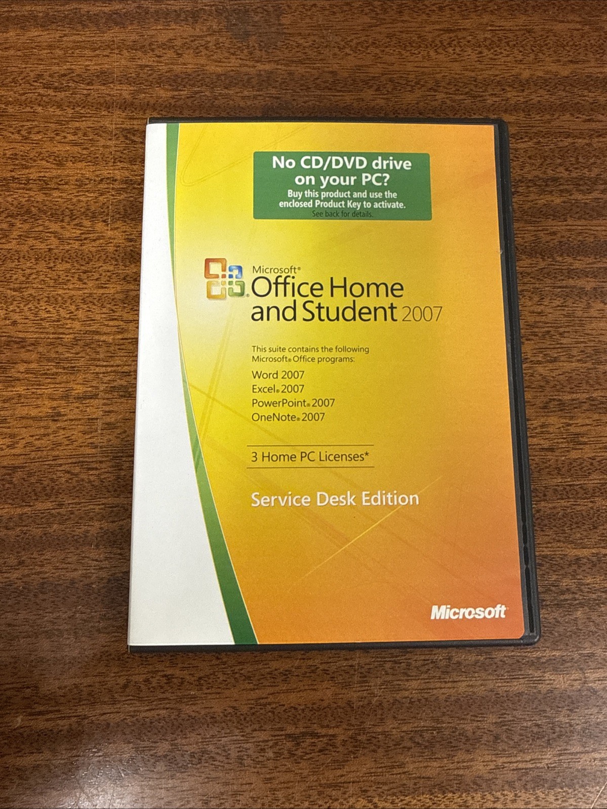 Microsoft Office Home & Student 2007 Service Desk Edition Word Excel PowerPoint