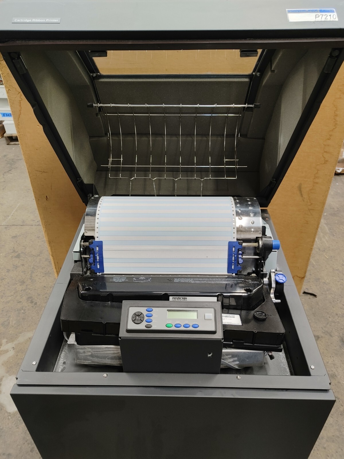 Printronix PSA3 P7210 Cabinet Cartridge Line Matrix Printer
