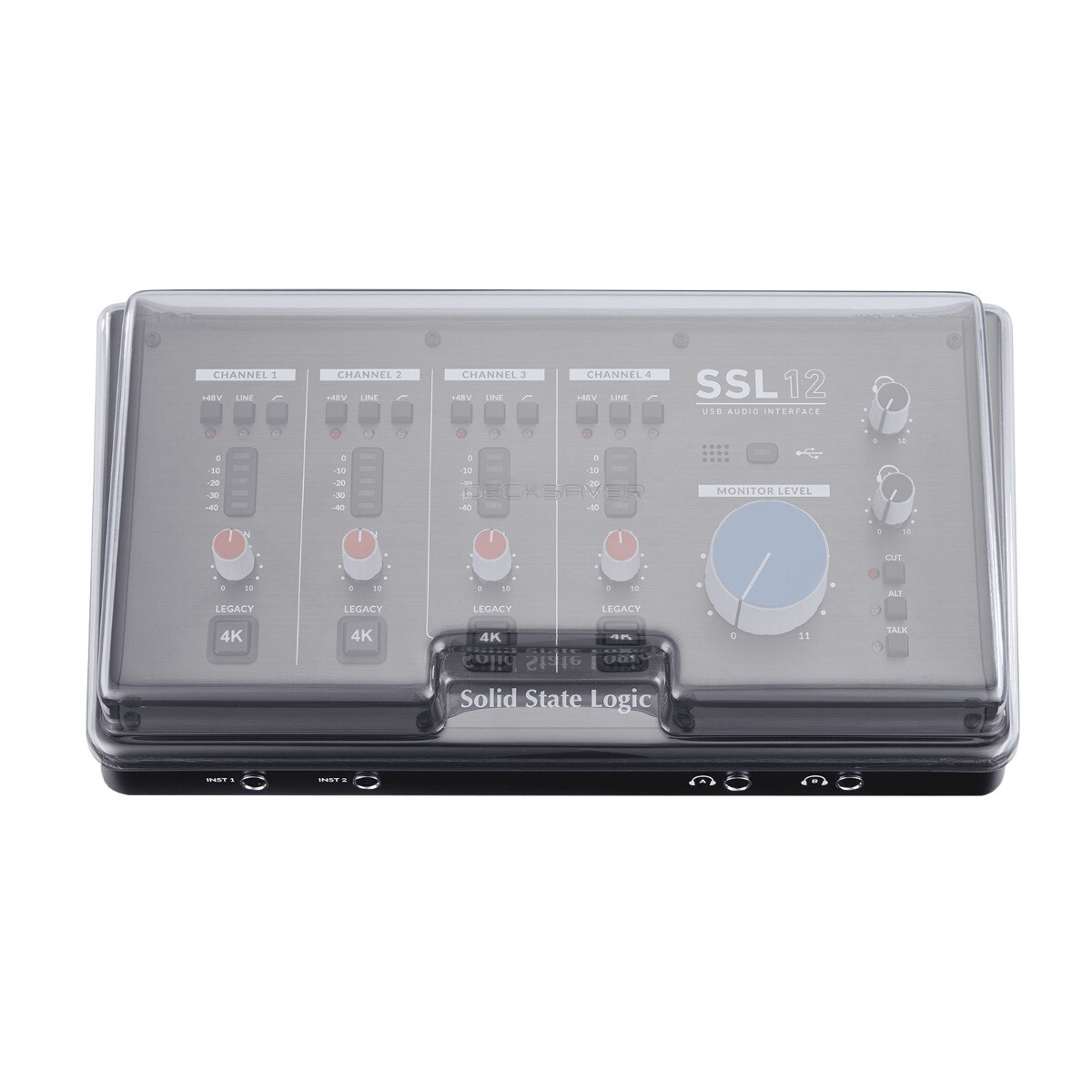 Decksaver DS-PC-SSL12 Cover to fit Solid State Logic SSL 12 USB Interface idjnow