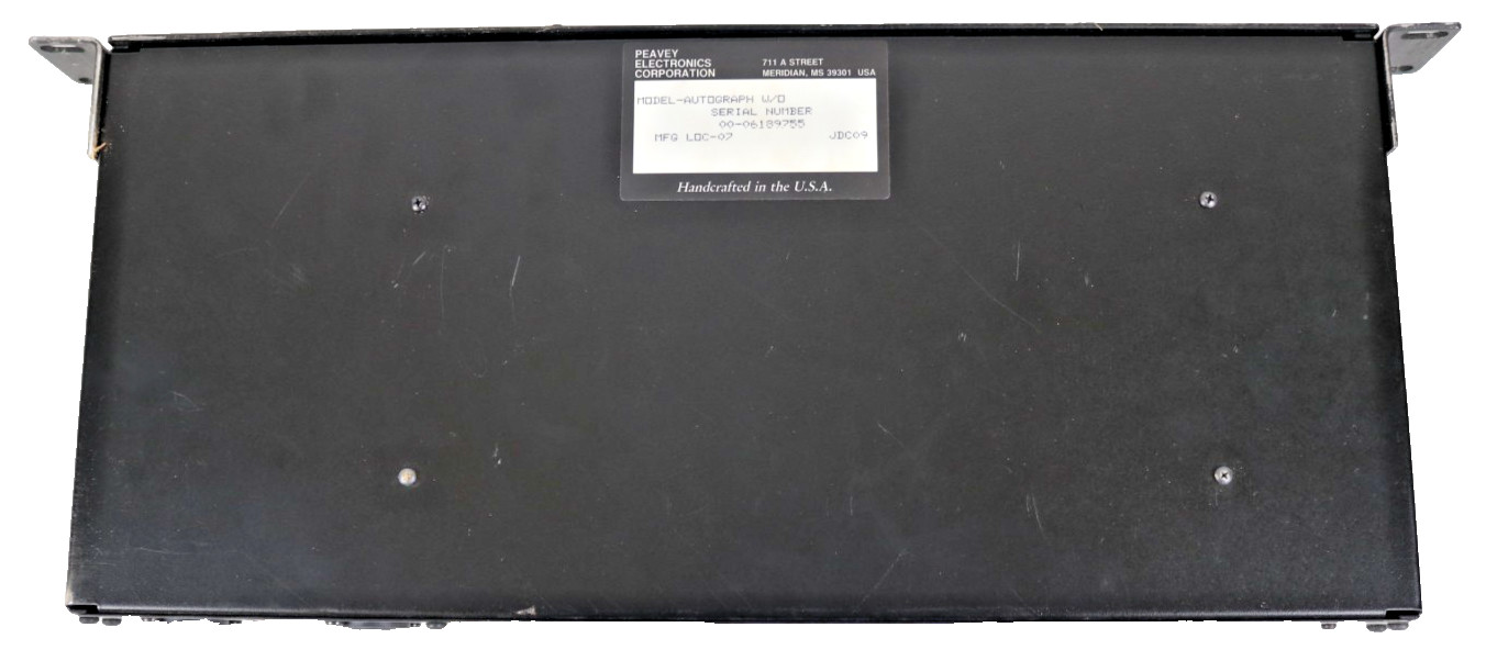 Peavey Autograph Programmable EQ