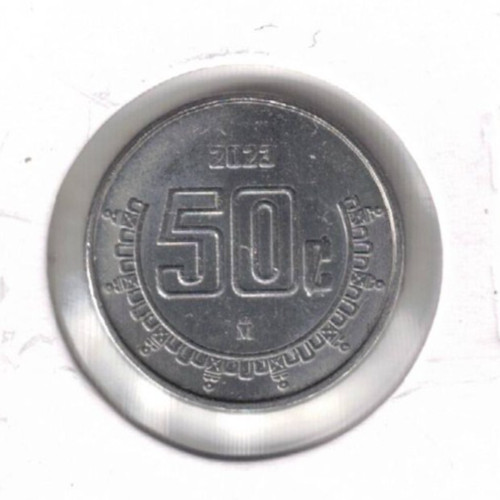 2023 Mexico Uncirculated Fifty Centavos Coin