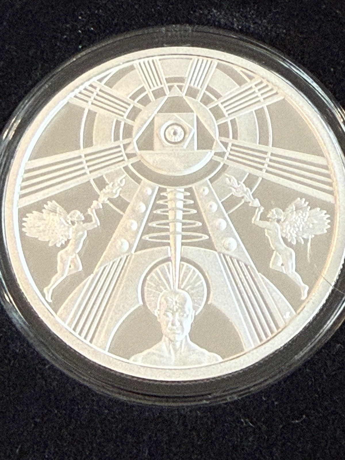 2025 The Matrix Eye, GSM Silver 1 oz Proof, CONSENTIA #169 Box/COA