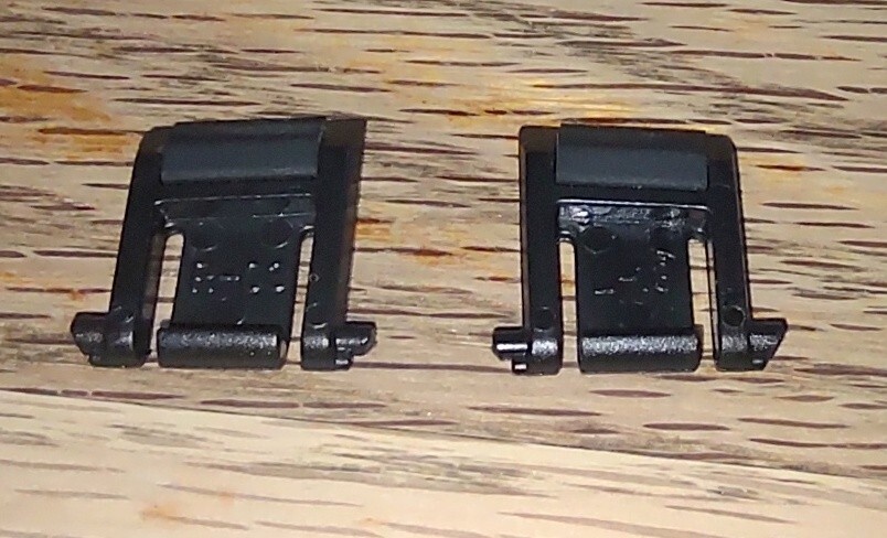 OEM Black Plastic Feet Stands Props w/ Pads for Dell USB Keyboard KB216t 2019
