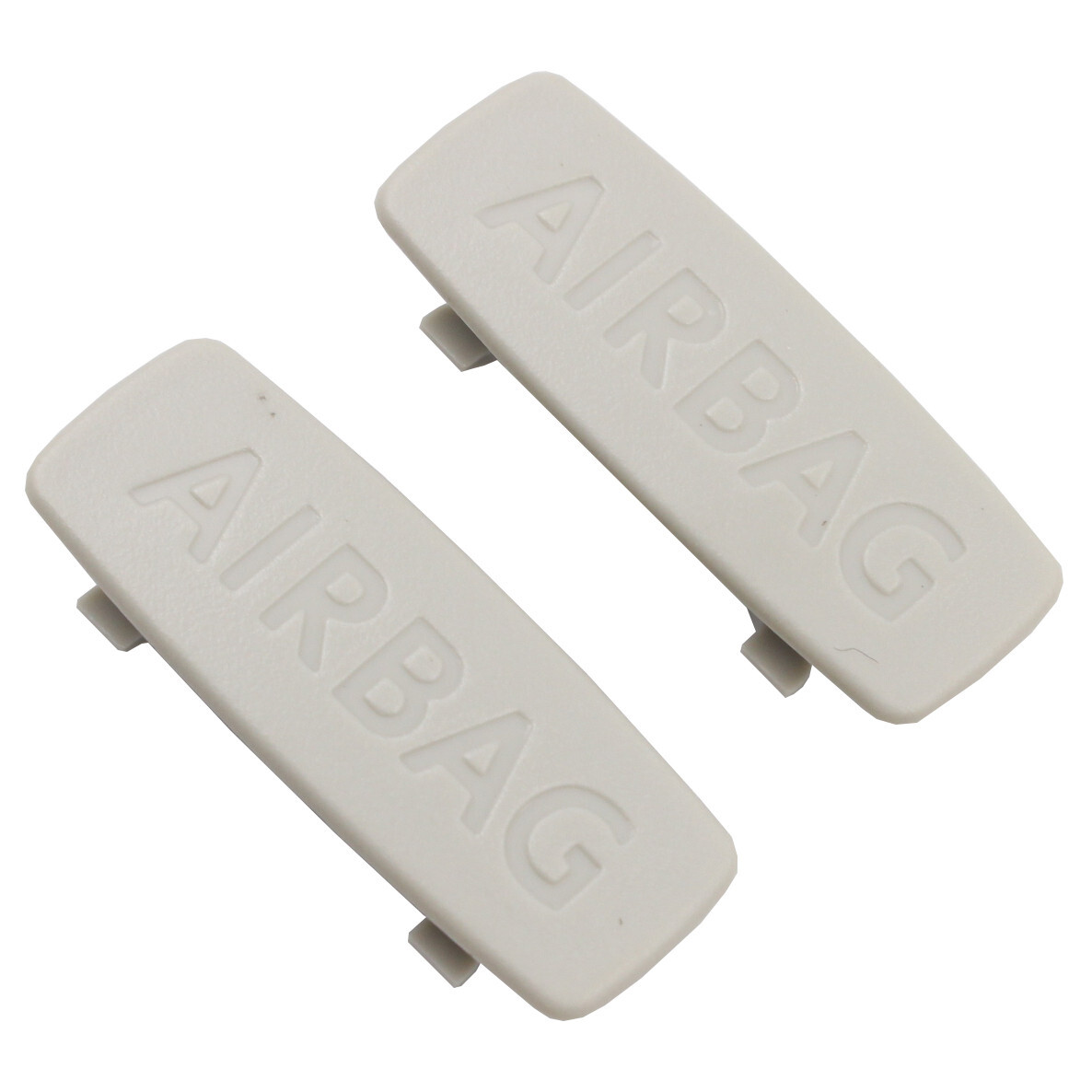 2x Grey Car Pillar Airbag Trim Cap fit for VW Volkswagen CC 2011 2012 2013 2014
