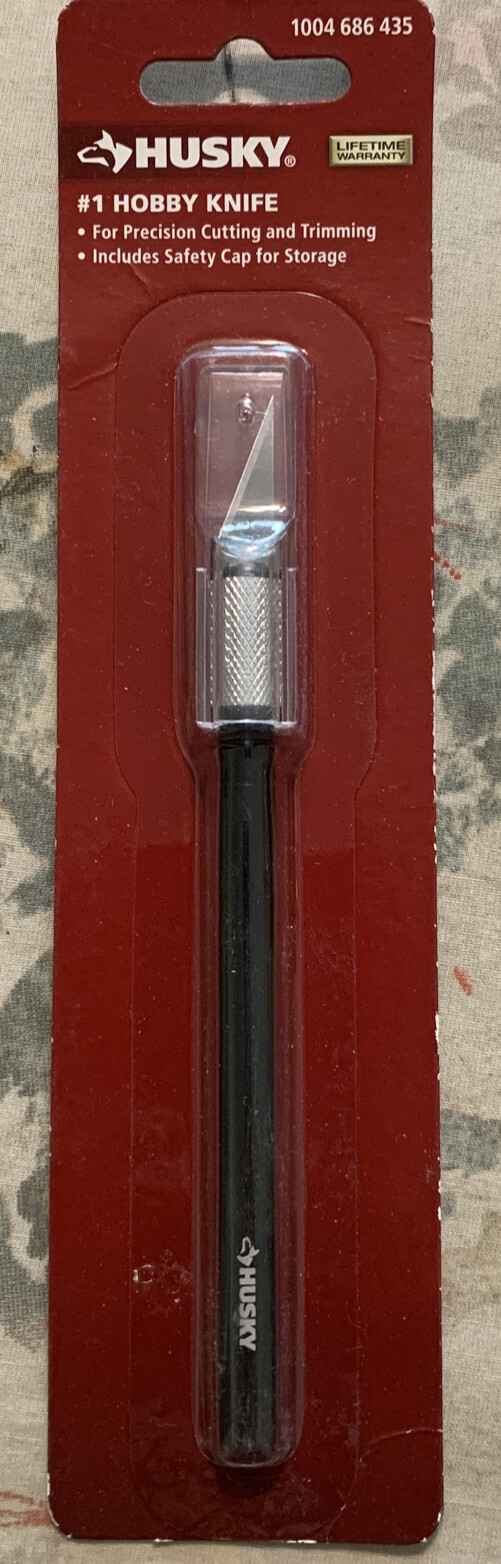 HUSKY #1 Hobby Knife For Precision Cutting and Trimming