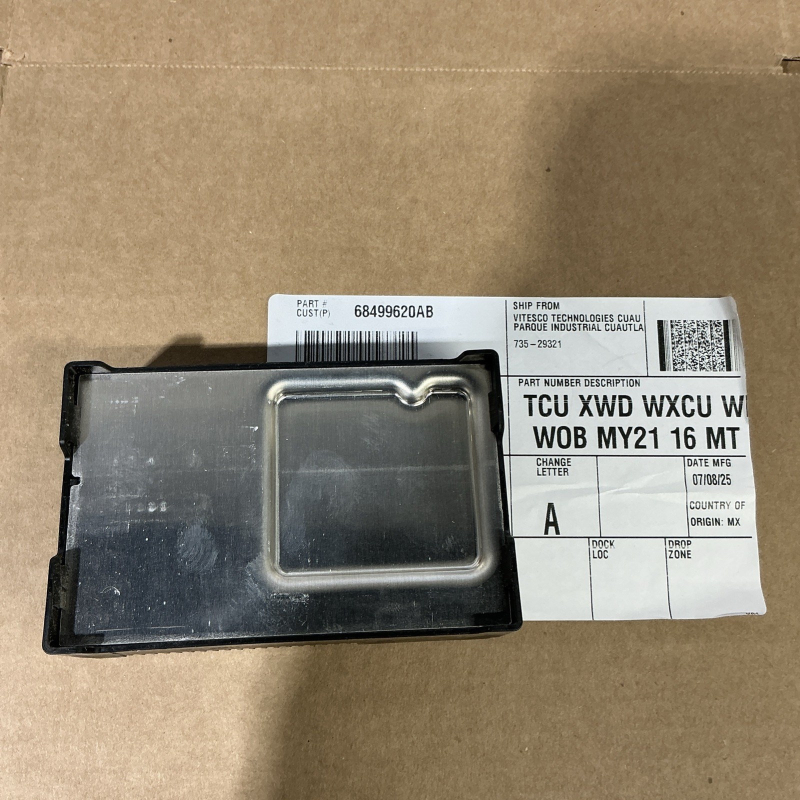 OEM MOPAR Jeep Grand Cherokee & DURANGO TRANSFER CASE CONTROL MODULE 68499620AB