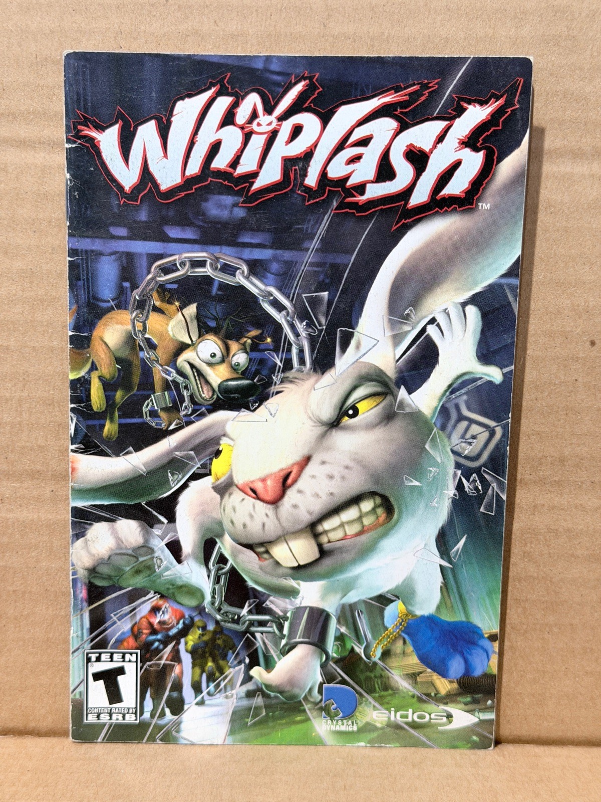 Whiplast Sony PlayStation 2  Game Manual Booklet Only No Game