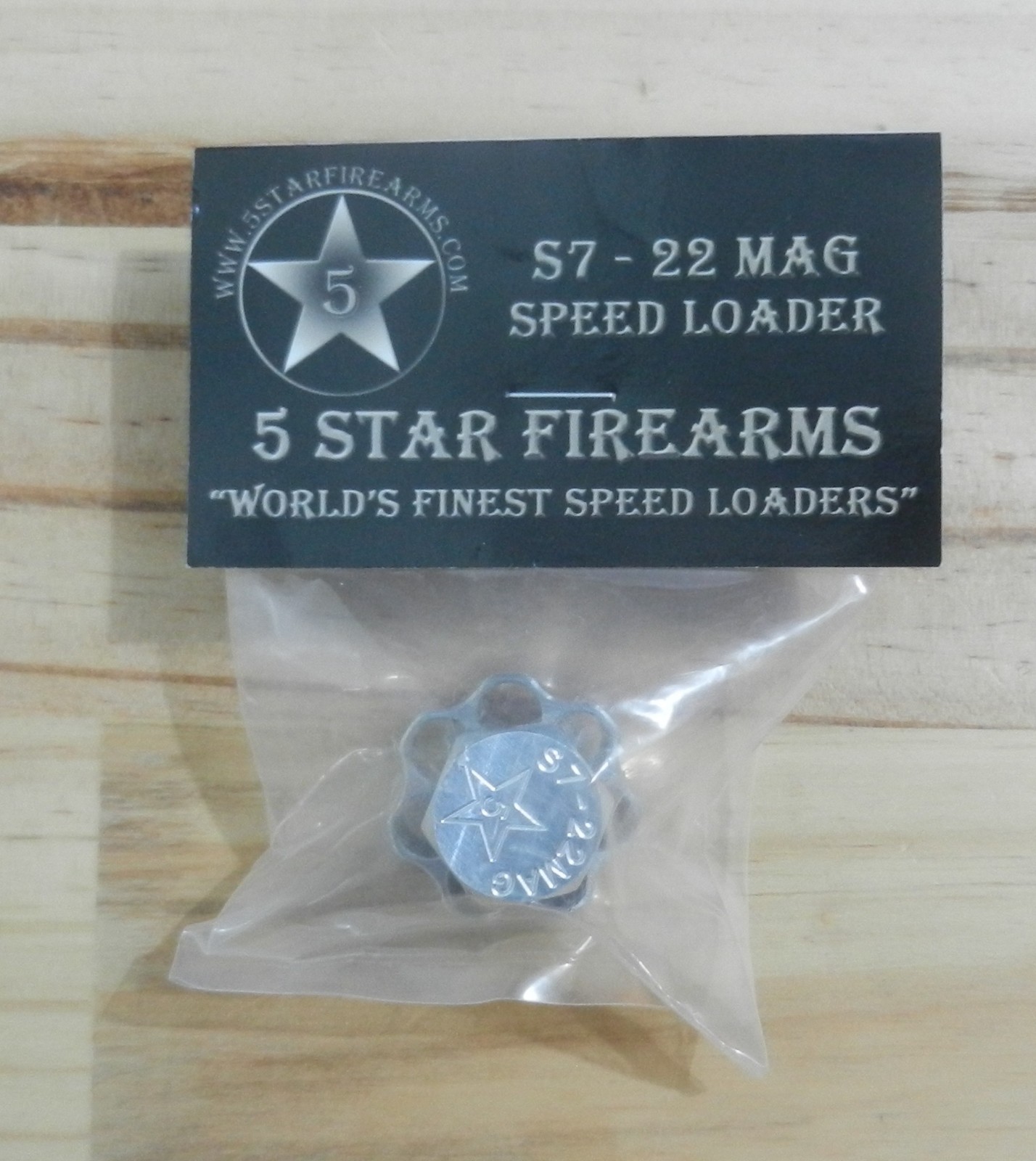 Aluminum Speedloader, Speed Loader;  S&W 351PD & 351C;  S7-22 Mag