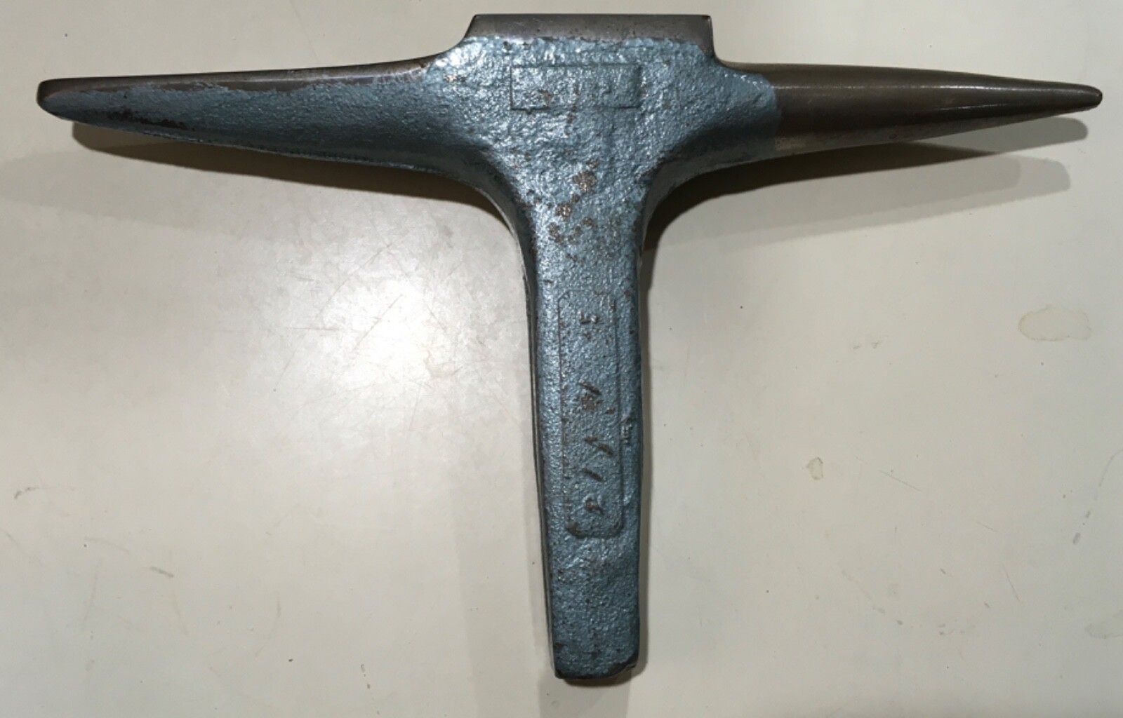 Vintage T Stake Anvil Shape 10” long 6” wide Great Condition!