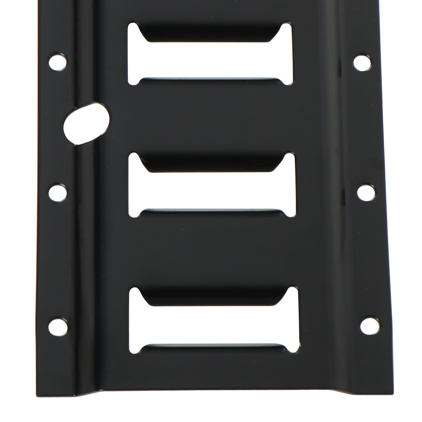 Black 22 Pack 48" E Track Rail Sections With Mounting Hardware For Van Steel