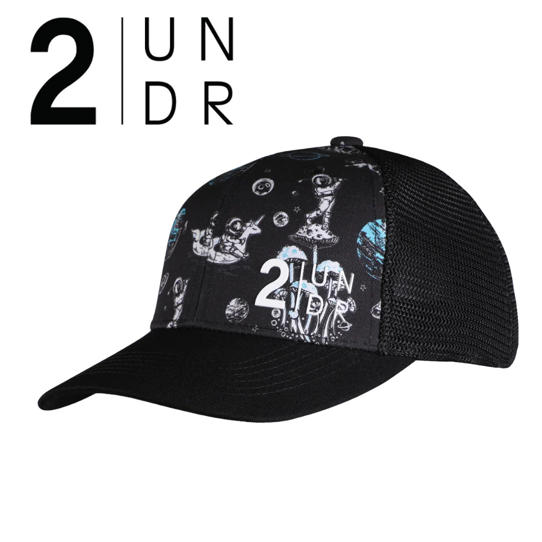 2Undr - Space Black Mesh Hat