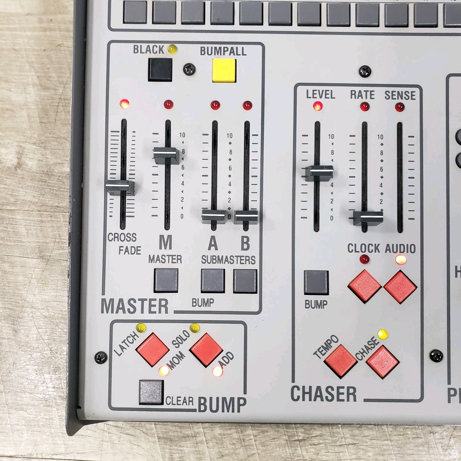 *UNTESTED* Powers Up - Leprecon LM-850 MIDI Light Board Control Console *PARTS*