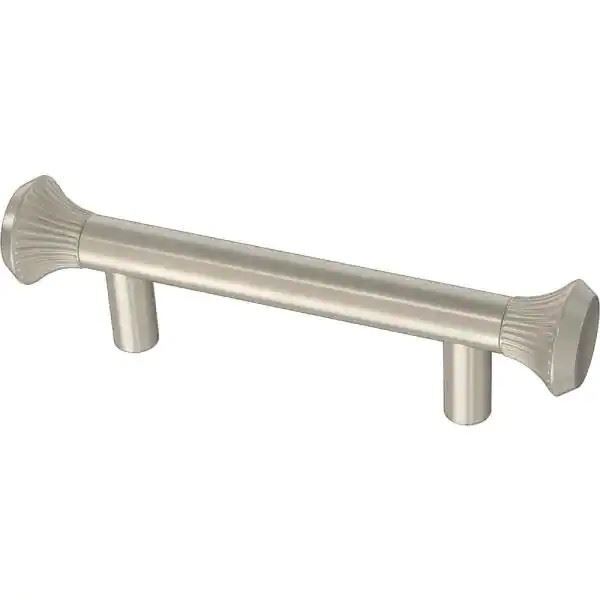 3" Classic Flare Knob Satin Nickel