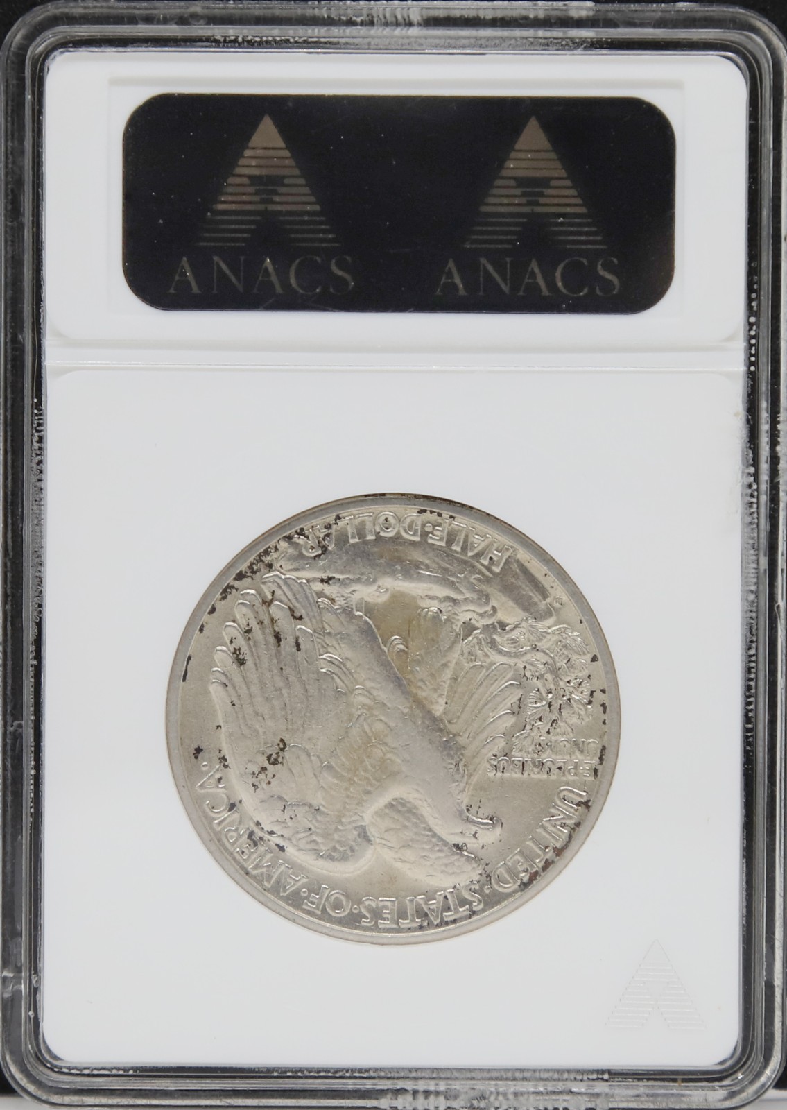 1938-D Walking Liberty 50-Cent Half Dollar ANACS AU 50