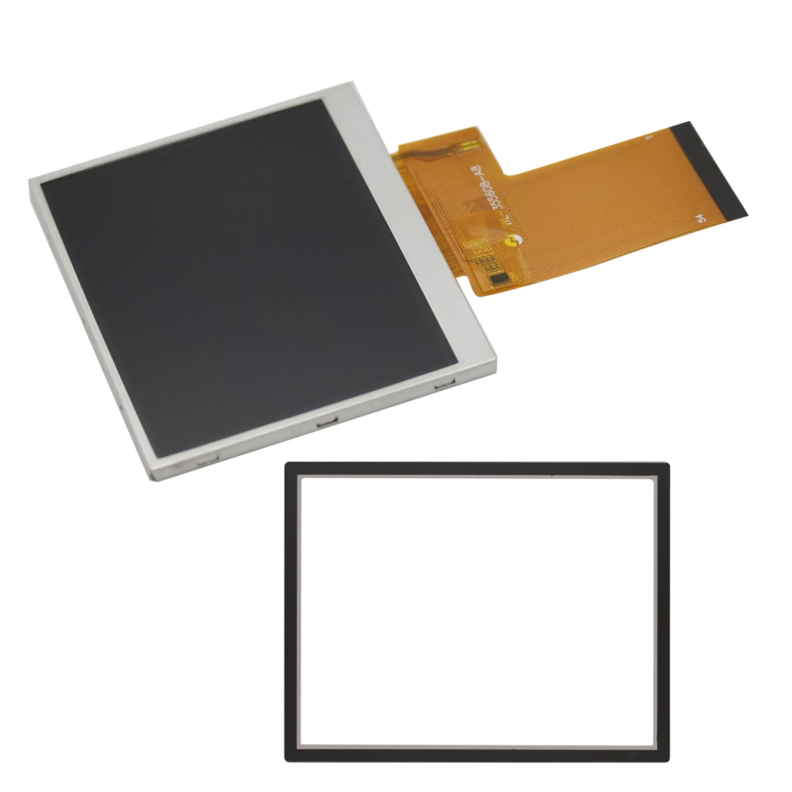 For Anbernic RG35XX Game Console 3.5 inch LCD Display Screen Panel Replacement.