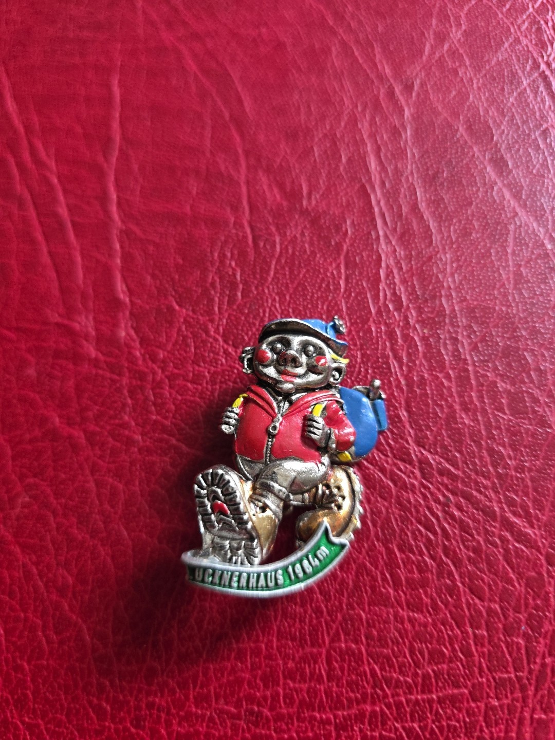 Vintage Pin Hatpin Hiking Pin Brooch Ucknerhaus 1984m