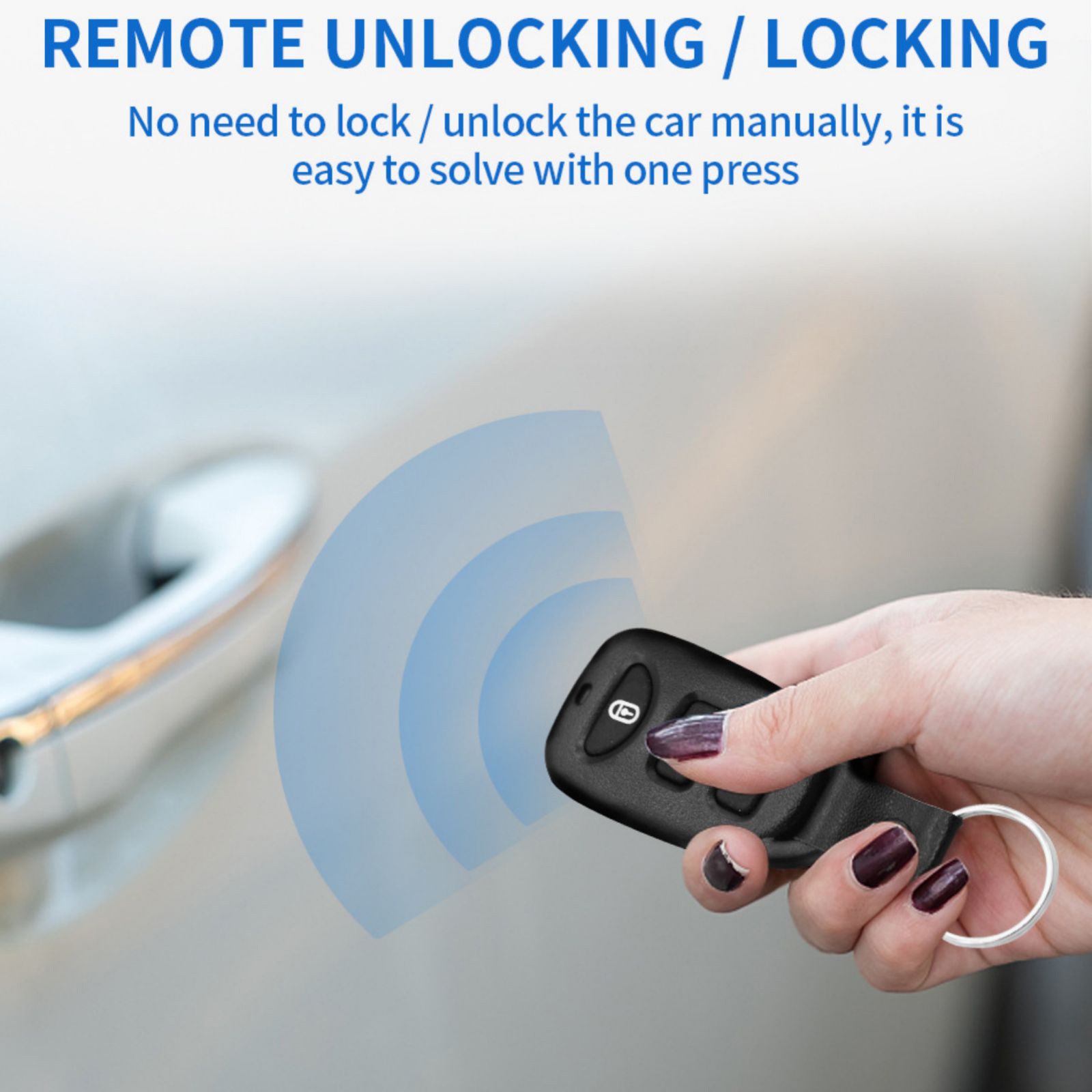 Car Remote Central Kit Door Lock Locking Keyless Entry System For Any Car