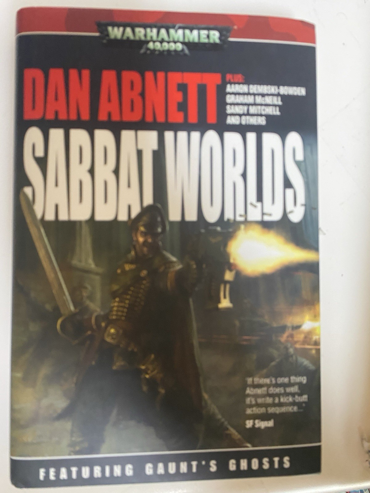 Warhammer 40k Sabbat Worlds  Anthology  2010 Hardcover