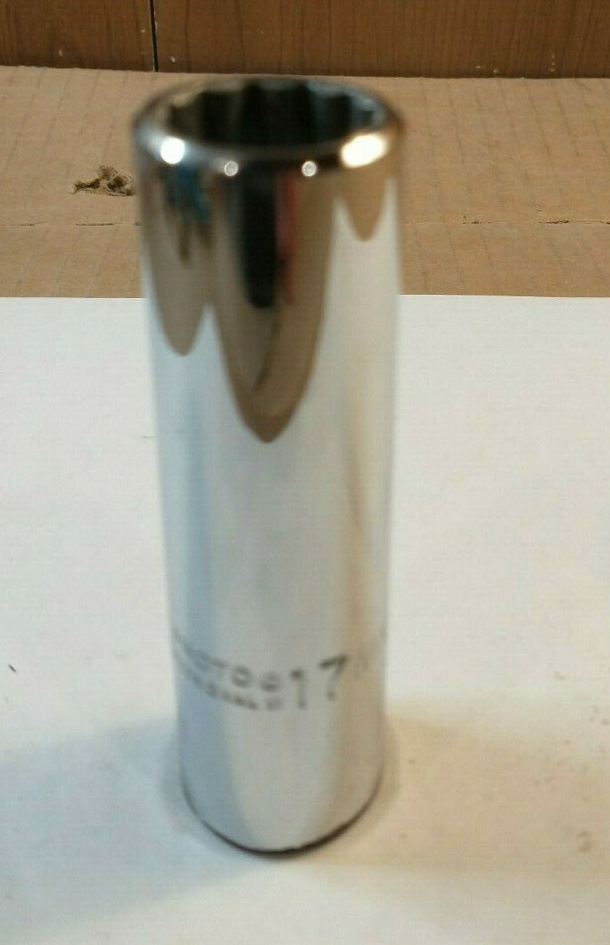 Proto Professional USA 17MM Socket 12 Point 1/2" Drive 5317M - Fast Shipping