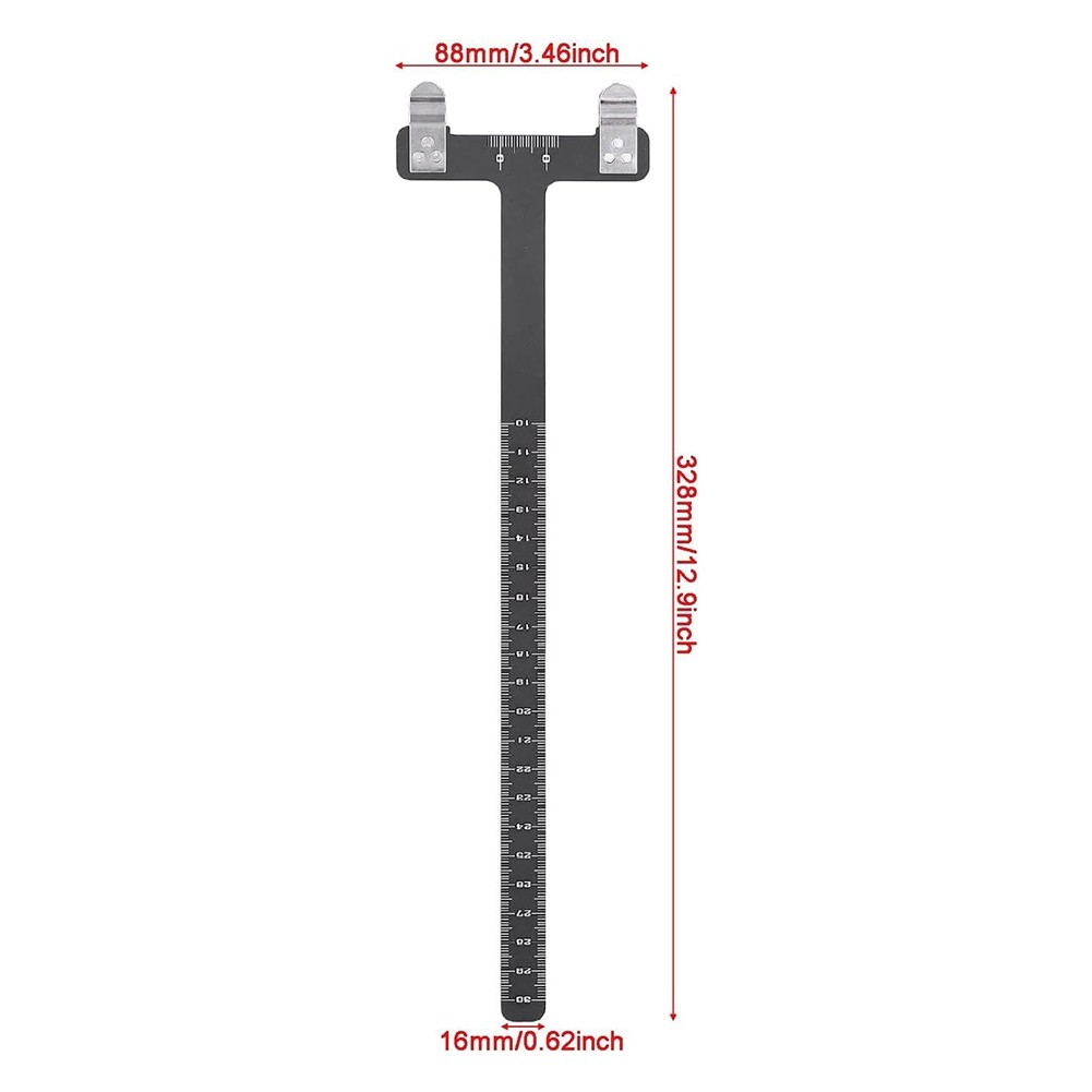 Bow String Nocking Points Set with T Square Ruler Nocking Buckle Pliers and3637