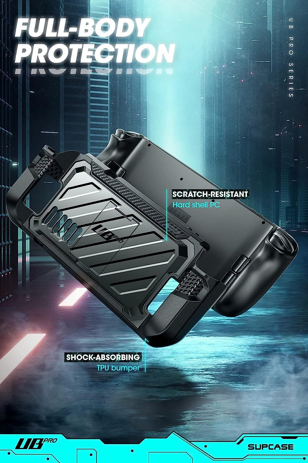 SUPCASE for Steam Deck OLED Drop Protection Case Kickstand Shockproof Cover