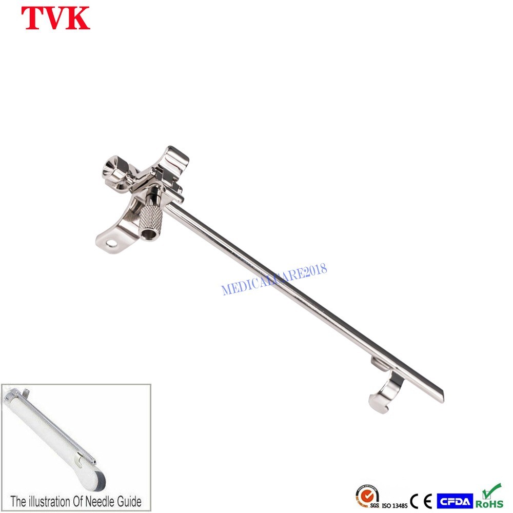 Reusable Biopsy Needle Guide for Hitachi EUP-C41V1 Ultrasound Probe & Instrument