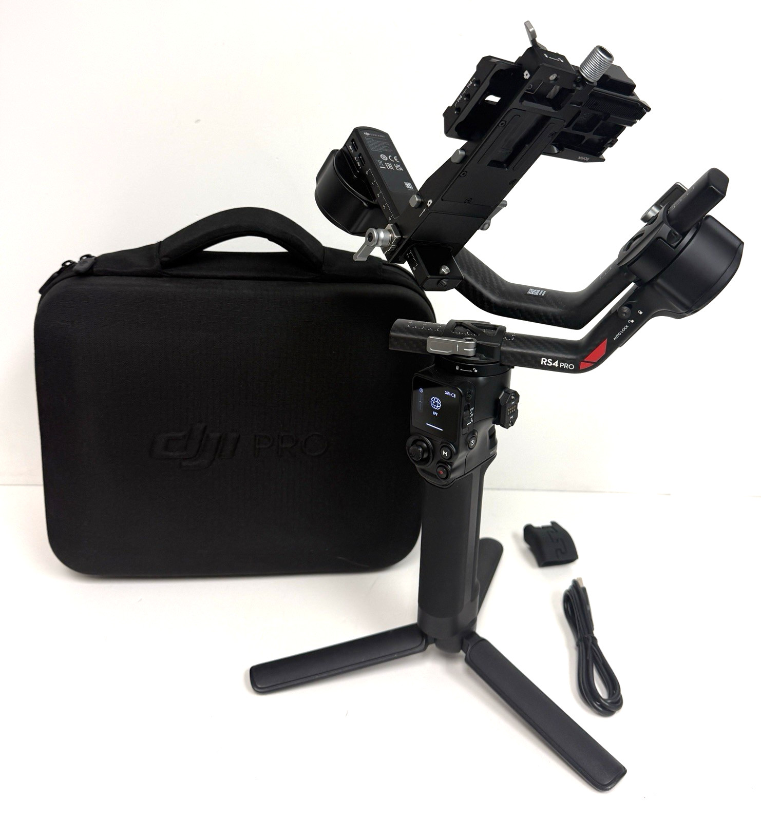 DJI RS 4 Pro 3-Axis Gimbal Stabilizer - Black