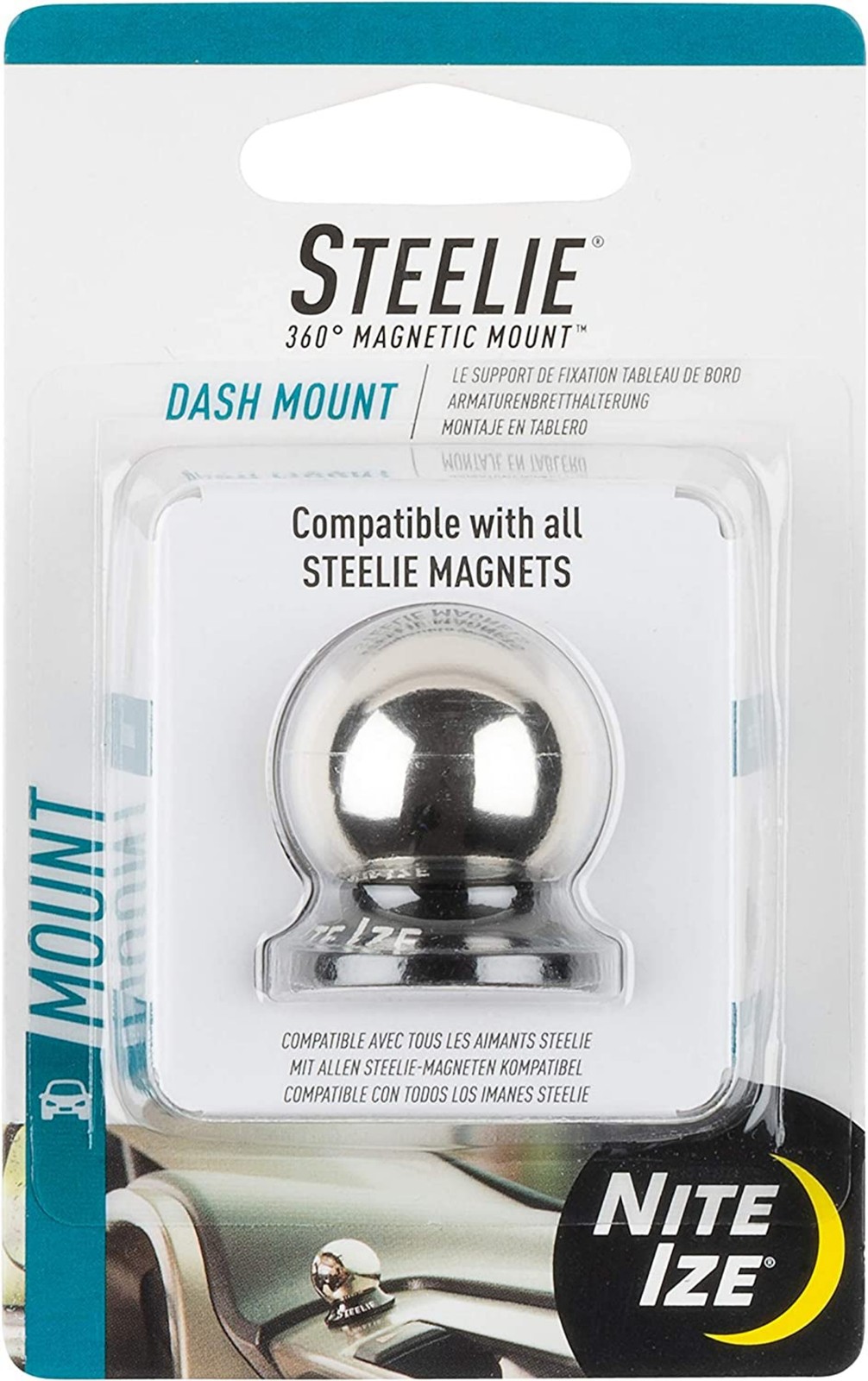 Nite Ize Steelie 360° Magnetic Mount Dash Mount