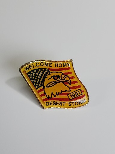 Welcome Home Desert Storm 1991 Lapel Pin