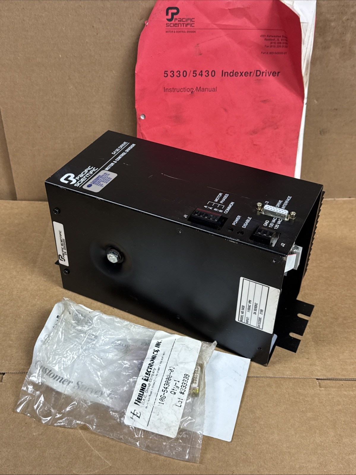NEW Pacific Scientific 5430 Stepper Motor Drive 115VAC 3A 1PH WARRANTY FAST SHIP
