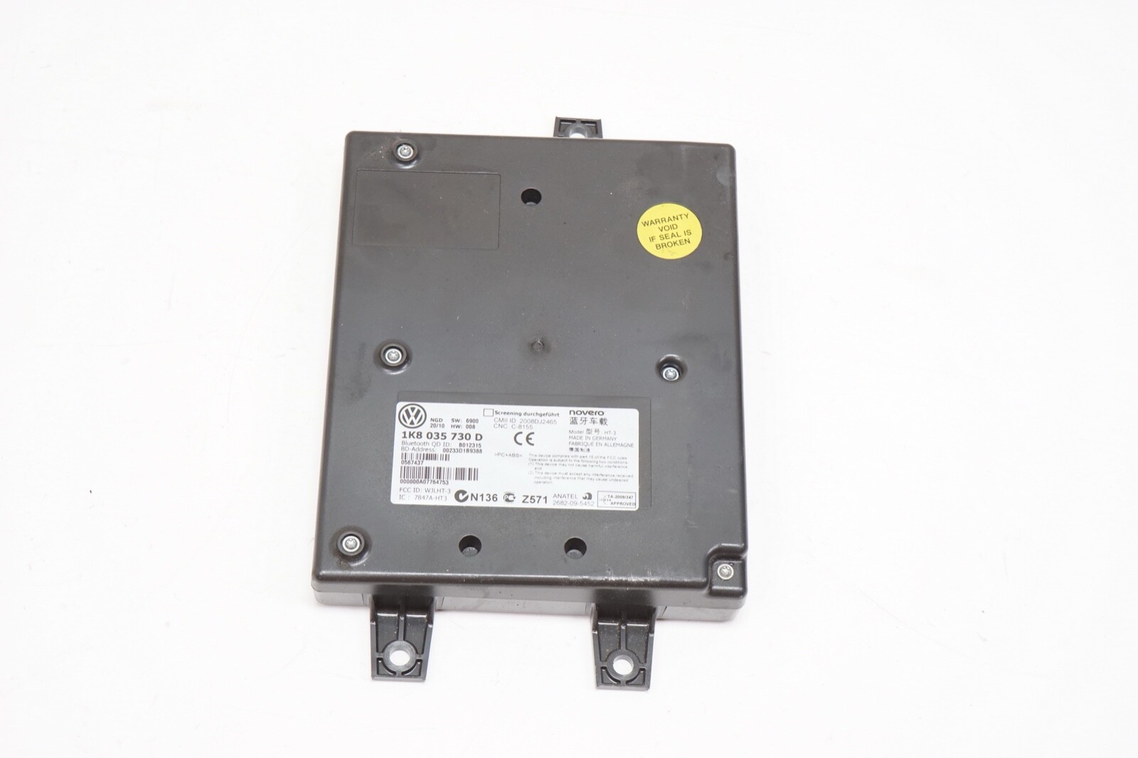 Volkswagen Golf CC Bluetooth Interface Control Module Handsfree OEM 2009 - 2012