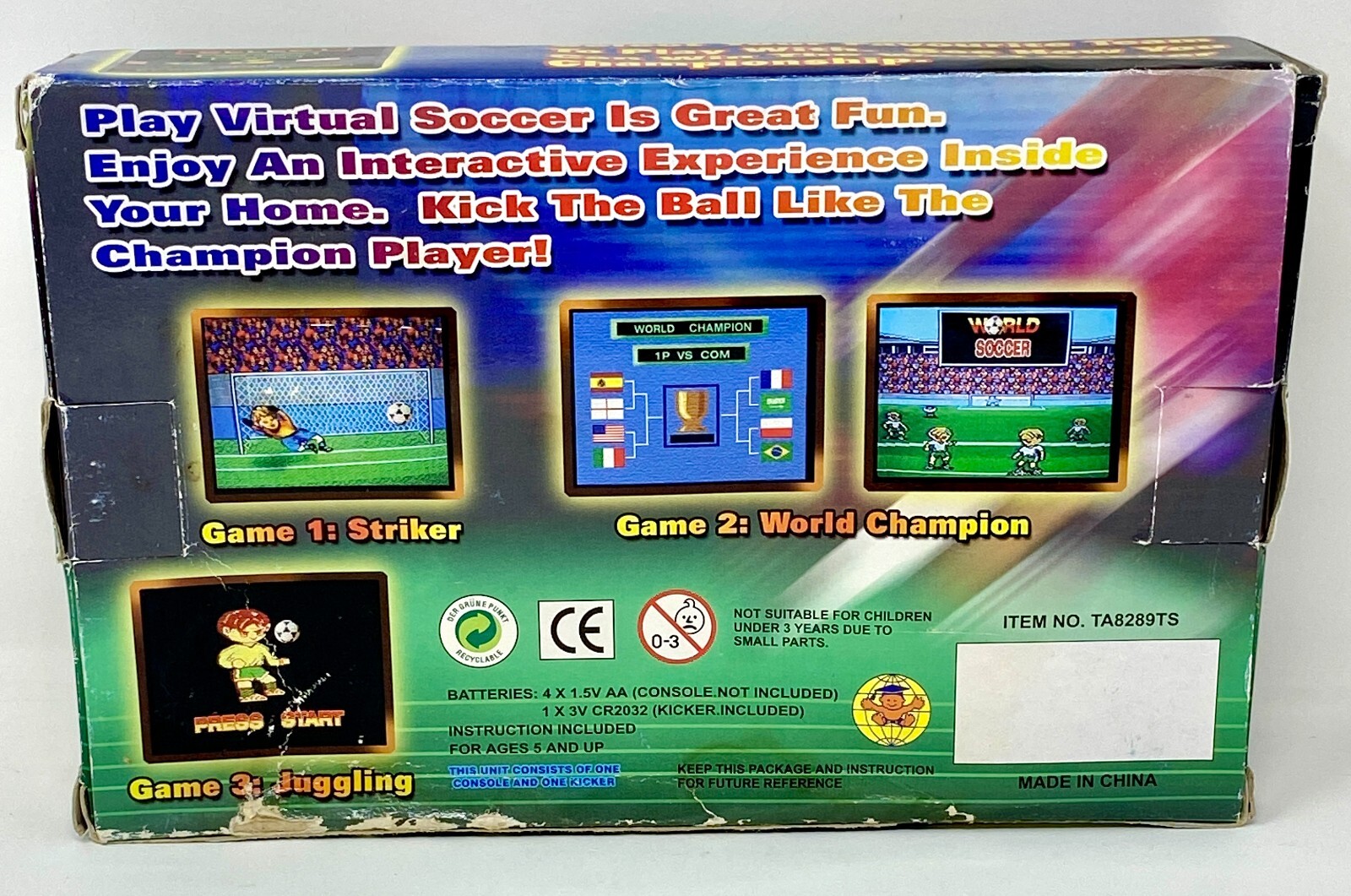 Virtual Plug & Play TV Soccer NTSC 3.58 NIB