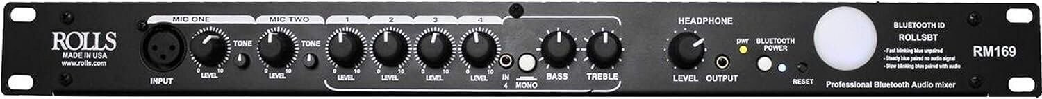 Rolls RM169 Professional Bluetooth Audio Mixer