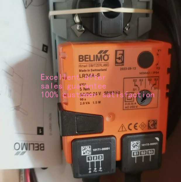 1PCS New BELIMO LR24A-S Valve Actuator Freight Free