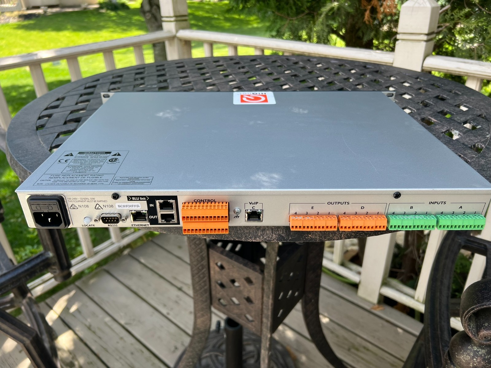 BSS BLU-103 Conferencing Processor with AEC and VoIP