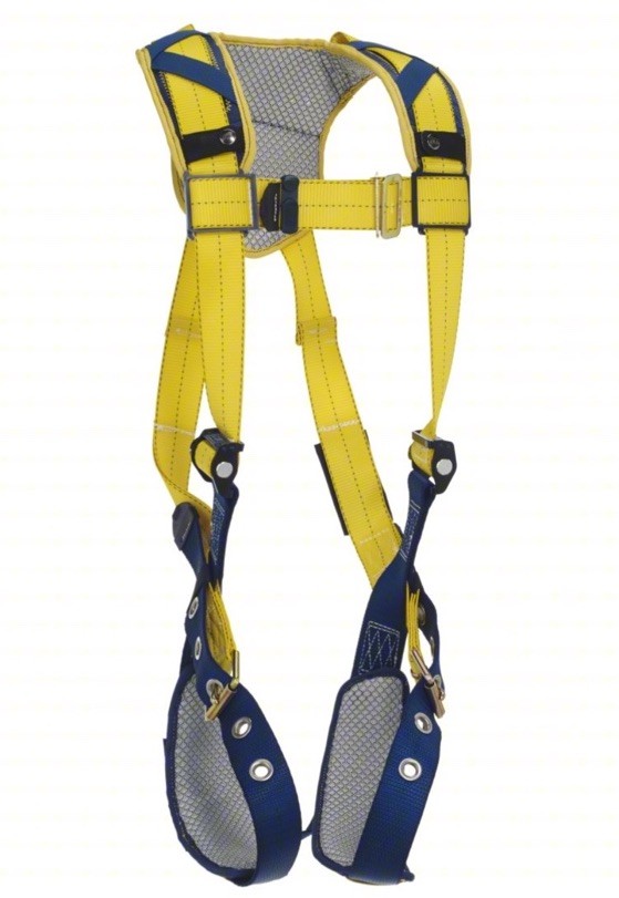 3M DBI-SALA Full Body Vest Harness 1100745, 420 lbs Capacity, Small, Cam, Padded