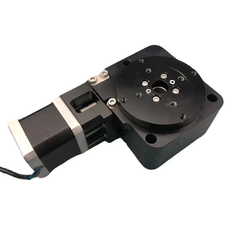 Rotary Indexing Motor Rotary Table R-axis 360 Degree Rotation, Table Surface70MM