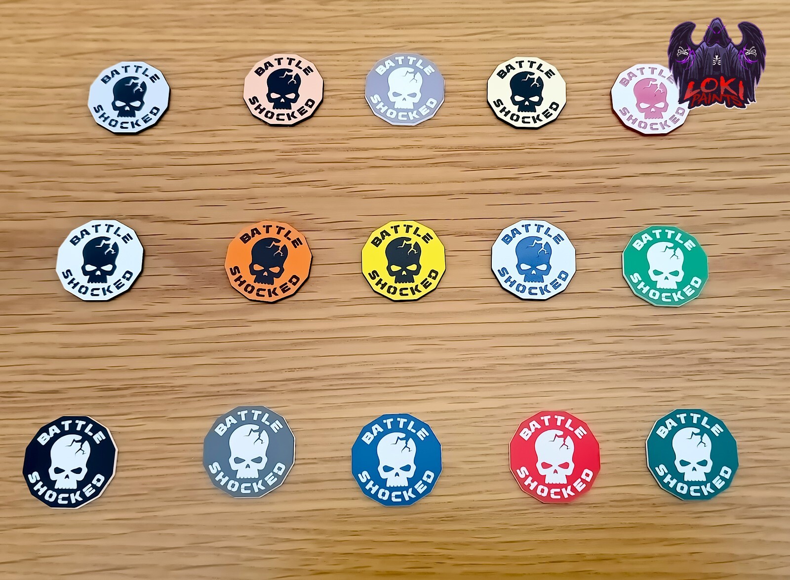 Battleshock Tokens for warhammer 40k