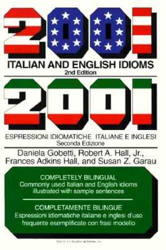 2001 Italian and English Idioms (2001 Idioms) - Paperback - VERY GOOD
