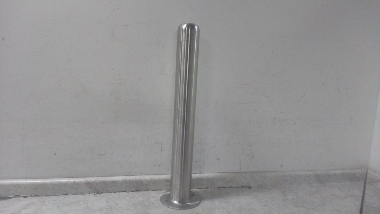 Brand Name SSB04040-D 36 In Overall Height Stainless Steel Bolt-On Bollard